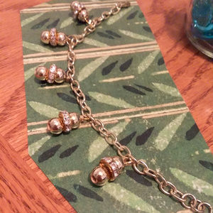 Gold Crystal Bracelet